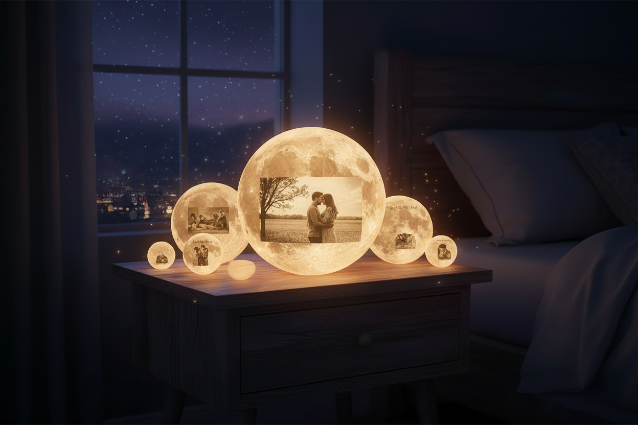 Personalised Moon Lamp